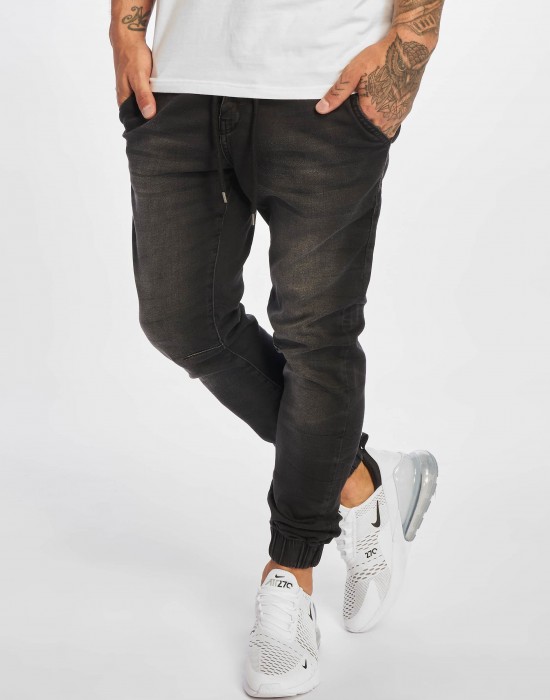 Мъжки черни дънки Just Rhyse Sweat Pant Miguel