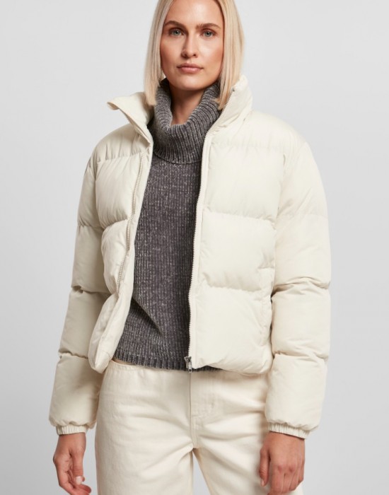 Дамско яке в пясъчен цвят Urban Classics Peached Puffer