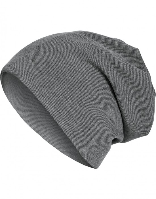 Многофункционална бийни шапка в тъмносив цвят MSTRDS Rib 2in1 Beanie 