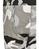 Мъжки панталон в сив камуфлаж Urban Classics snow camo