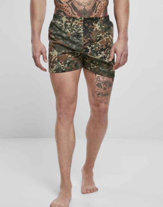 Боксерки в камуфлажен цвят Brandit Boxershorts flecktarn 