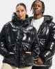 Зимно широко яке в черен цвят UNISEX DEF Jacket Shiny