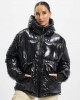 Зимно широко яке в черен цвят UNISEX DEF Jacket Shiny
