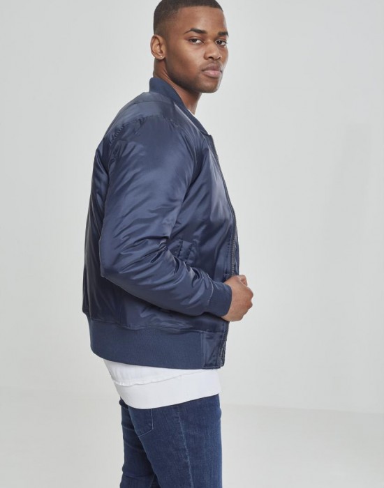 Мъжко тъмносиньо яке тип бомбър Urban Classics navy