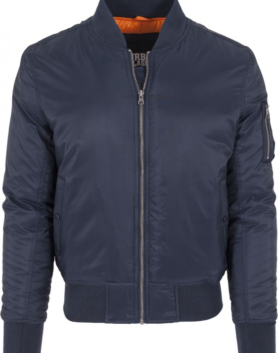 Мъжко тъмносиньо яке тип бомбър Urban Classics navy