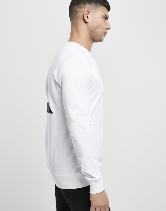 Мъжка бяла блуза Mister Tee Triangle 
