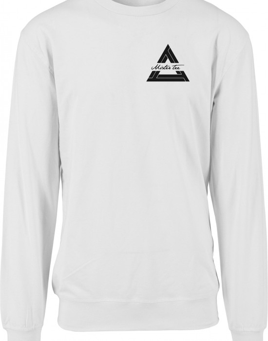 Мъжка бяла блуза Mister Tee Triangle 