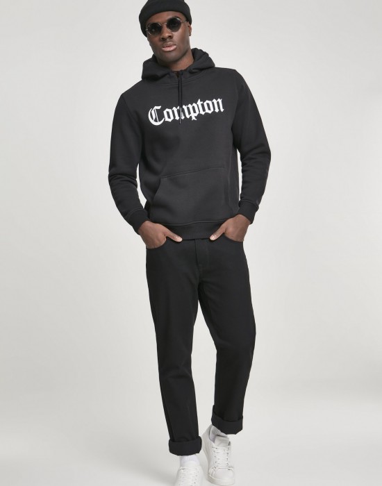 Суичър в черен цвят Mister Tee Compton