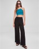 Дамски широк панталон в черен цвят Urban Classics Ladies Pants