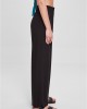 Дамски широк панталон в черен цвят Urban Classics Ladies Pants