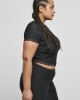 Дамска тениска с дантела в черен цвят Ladies Tee black