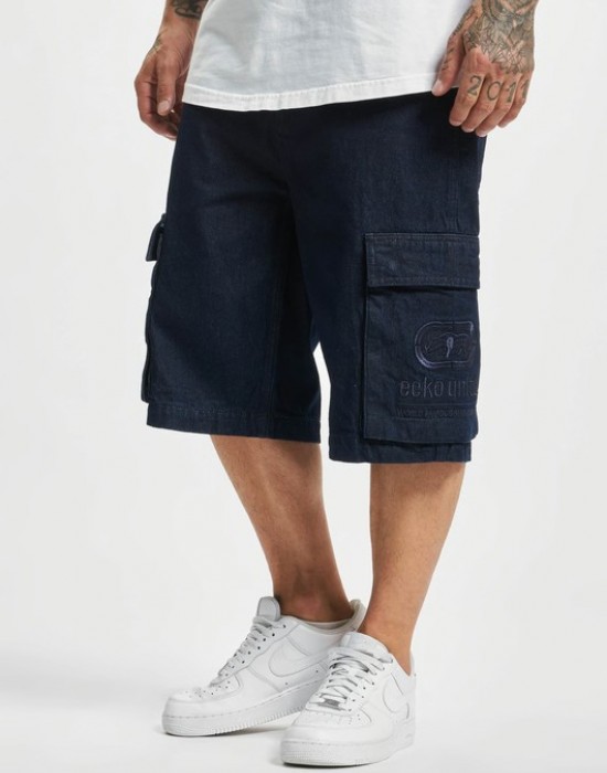 Мъжки къси дънкови карго панталони Ecko Unltd Denim