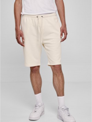 Мъжки къси панталони в цвят екрю Urban Classics Basic Sweatshorts
