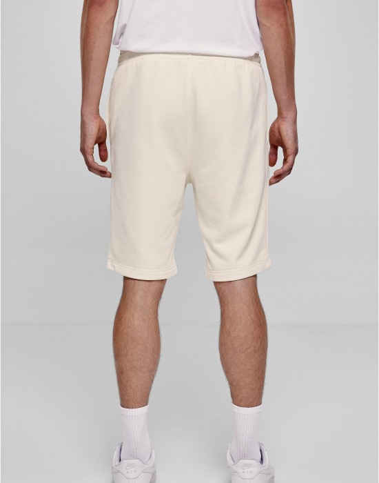 Мъжки къси панталони в цвят екрю Urban Classics Basic Sweatshorts