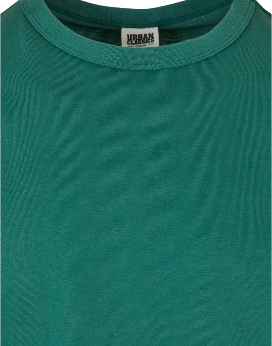Мъжка тениска в зелен цвят Urban Classics Organic Basic Tee
