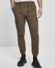 Мъжки карго панталони в цвят маслина Urban Classics Cargo Jogging Pants 