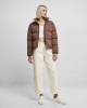 Дамско яке в кафяв цвят Urban Classics Peached Puffer