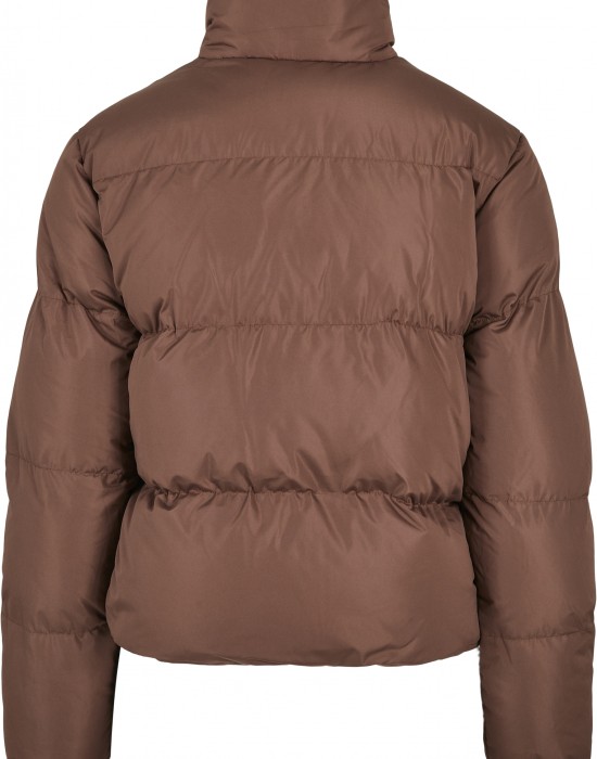Дамско яке в кафяв цвят Urban Classics Peached Puffer
