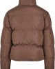 Дамско яке в кафяв цвят Urban Classics Peached Puffer