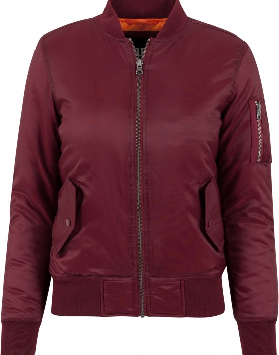 Дамско яке в червено от Urban Classics Ladies Basic Bomber 