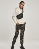 Дамски карго панталон в зелен камуфлажен цвят Urban Classics Ladies High Waist Camo Cargo Pants