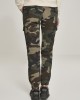 Дамски карго панталон в зелен камуфлажен цвят Urban Classics Ladies High Waist Camo Cargo Pants