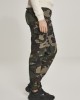 Дамски карго панталон в зелен камуфлажен цвят Urban Classics Ladies High Waist Camo Cargo Pants