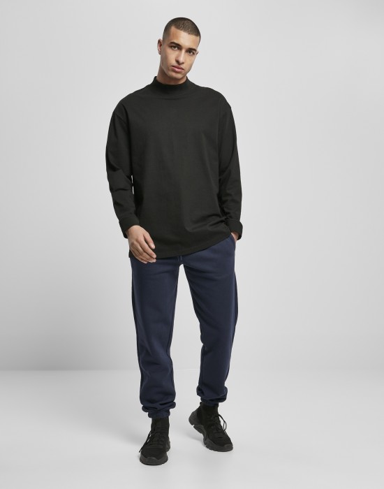 Мъжко долнище в тъмносин цвят Urban Classics Basic Sweatpants 2.0 