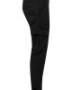 Мъжки карго панталони в черно Urban Classics Washed Cargo Twill Jogging Pants