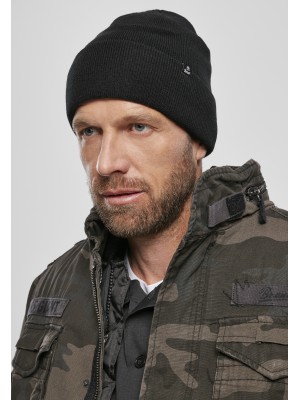 Шапка бийни в черен цвят Brandit Watch