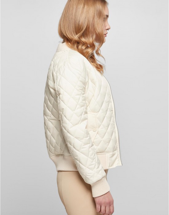 Дамско яке тип бомбър в цвят екрю Urban Classics Jacket
