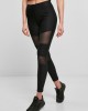 Дамски клин в черно от Urban Classics Ladies Tech Mesh Rib 