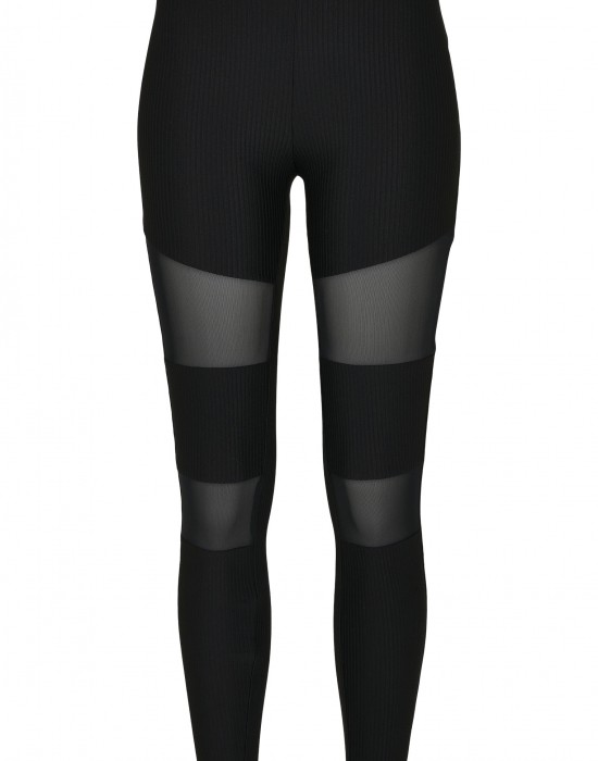 Дамски клин в черно от Urban Classics Ladies Tech Mesh Rib 