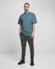 Мъжка изчистена тениска в петролно син цвят Urban Classics Tall teal 