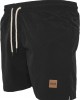 Мъжки бански в черно Urban Classics Block 