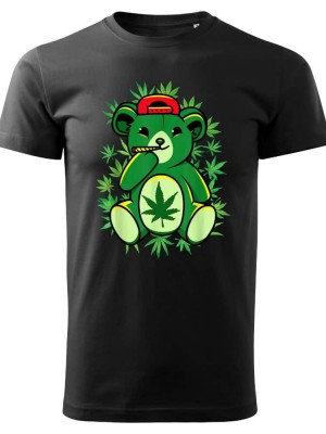 Тениска Bear Smoking Weed