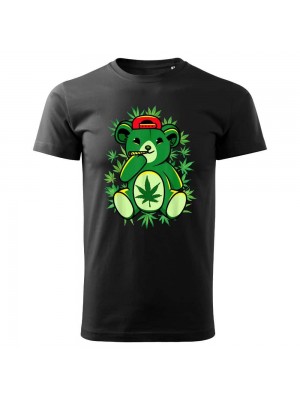 Тениска Bear Smoking Weed