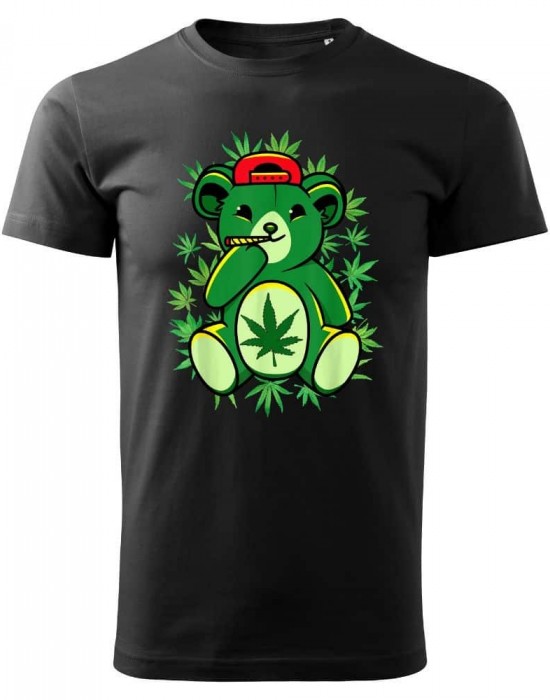 Тениска Bear Smoking Weed