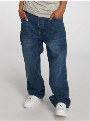 Мъжки широки дънки в тъмносиньо Lose Ecko Unltd. Fat Bro 