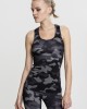 Дамски потник в тъмен камуфлаж Urban Classics Ladies Camo Top dark camo 
