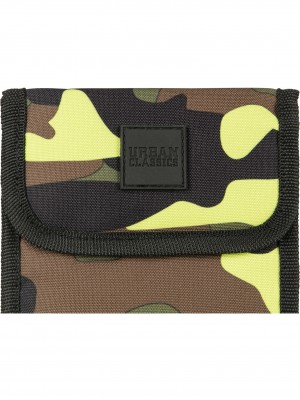 Мини чантичка - торбичка в камуфлаж Urban Classics Neck Pouch Oxford