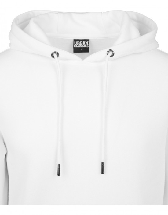 Мъжки изчистен бял суичър Urban Classics