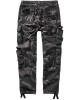 Мъжки втален карго панталон в тъмен камуфлаж Brandit Pure Slim Fit