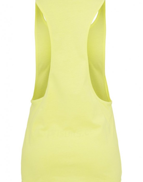 Дамски потник Urban Classics Loose Neon в жълт цвят