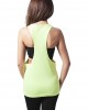 Дамски потник Urban Classics Loose Neon в жълт цвят
