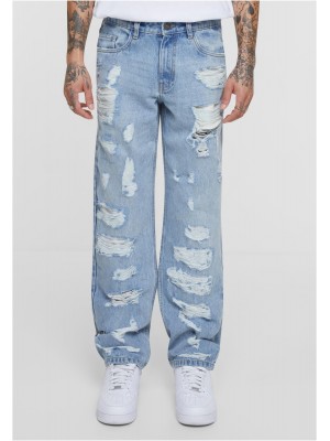 Мъжки дънки Heavy Destroyed Jeans new light blue