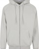 Мъжки изчистен анцуг с качулка Urban Classics Blank Suit в светлосиво и тъмночервено