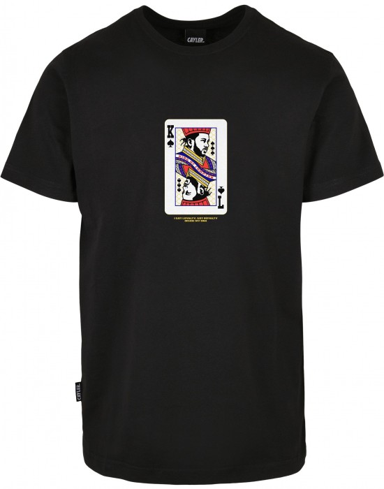 Мъжка тениска в черно C&S WL Compton Card