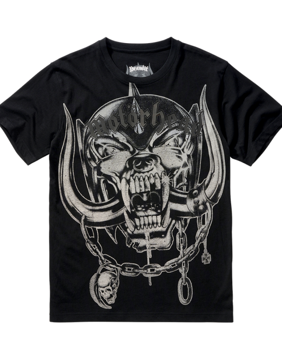 Тениска в черен цвят Motorhead Warpig Print