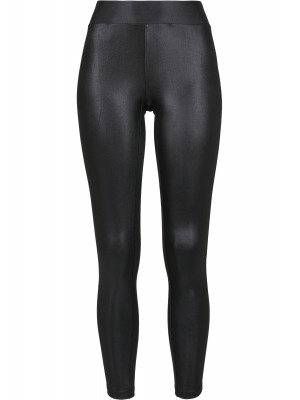 Дамски клин в черен цвят Urban Classics Ladies Imitation Leather Leggings 